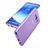 Soft Transparent Flip Cover for Samsung Galaxy S8 Purple