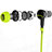 Sports Stereo Earphone Headphone In-Ear H11 Green