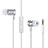 Sports Stereo Earphone Headset In-Ear H31 Silver