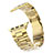 Stainless Steel Bracelet Band Strap for Apple iWatch 2 38mm Gold