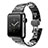 Stainless Steel Bracelet Band Strap for Apple iWatch 38mm Black