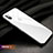 Tempered Glass Back Protector Film B02 for Apple iPhone X White