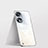 Transparent Crystal Frameless Hard Case Back Cover for Huawei Honor 70 5G