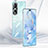 Transparent Crystal Frameless Hard Case Back Cover for Huawei Honor 80 Pro 5G