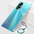 Transparent Crystal Frameless Hard Case Back Cover for Huawei Honor X7b