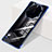 Transparent Crystal Frameless Hard Case Back Cover for Huawei Mate 60 RS Ultimate Blue