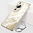 Transparent Crystal Frameless Hard Case Back Cover for Huawei P60 Art