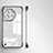 Transparent Crystal Frameless Hard Case Back Cover for OnePlus 11R 5G