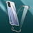 Transparent Crystal Frameless Hard Case Back Cover for Realme GT 5G