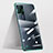 Transparent Crystal Frameless Hard Case Back Cover for Vivo iQOO 7 5G Green