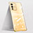 Transparent Crystal Frameless Hard Case Back Cover for Vivo V23 5G