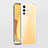 Transparent Crystal Frameless Hard Case Back Cover for Vivo V23 5G