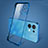 Transparent Crystal Frameless Hard Case Back Cover for Xiaomi Redmi Note 13 5G