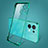 Transparent Crystal Frameless Hard Case Back Cover for Xiaomi Redmi Note 13 5G Green