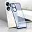 Transparent Crystal Frameless Hard Case Back Cover H01 for Huawei Honor 70 5G