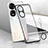 Transparent Crystal Frameless Hard Case Back Cover H01 for Huawei Honor 70 Pro+ Plus 5G