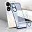 Transparent Crystal Frameless Hard Case Back Cover H01 for Huawei Honor 70 Pro+ Plus 5G