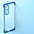 Transparent Crystal Frameless Hard Case Back Cover H01 for Huawei Honor 80 Pro 5G