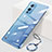 Transparent Crystal Frameless Hard Case Back Cover H01 for OnePlus 9 5G