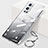 Transparent Crystal Frameless Hard Case Back Cover H01 for OnePlus 9 Pro 5G Silver