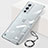 Transparent Crystal Frameless Hard Case Back Cover H01 for OnePlus 9RT 5G