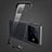 Transparent Crystal Frameless Hard Case Back Cover H01 for Vivo X80 5G