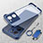 Transparent Crystal Frameless Hard Case Back Cover H01 for Xiaomi Mi 13T 5G