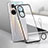 Transparent Crystal Frameless Hard Case Back Cover H02 for Huawei Honor 50 Pro 5G