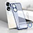 Transparent Crystal Frameless Hard Case Back Cover H02 for Huawei Honor 70 5G