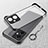 Transparent Crystal Frameless Hard Case Back Cover H02 for Xiaomi Redmi Note 12R Pro 5G