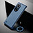 Transparent Crystal Frameless Hard Case Back Cover H03 for Huawei Nova 9 Pro Blue