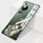 Transparent Crystal Frameless Hard Case Back Cover H03 for Huawei P60