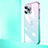 Transparent Crystal Gradient Hard Case Back Cover QC1 for Apple iPhone 13 Pro Colorful