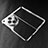 Transparent Crystal Hard Case Back Cover for OnePlus Open 5G Clear