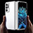 Transparent Crystal Hard Case Back Cover for Oppo Find N 5G Clear