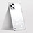 Transparent Crystal Hard Case Back Cover H01 for Oppo Find X3 Pro 5G