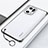 Transparent Crystal Hard Case Back Cover H01 for Oppo Find X5 5G Black