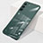 Transparent Crystal Hard Case Back Cover H01 for Samsung Galaxy S21 FE 5G Green