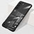 Transparent Crystal Hard Case Back Cover H01 for Samsung Galaxy S21 Plus 5G Black