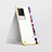 Transparent Crystal Hard Case Back Cover H01 for Vivo iQOO 8 5G Gold