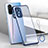 Transparent Crystal Hard Case Back Cover H01 for Xiaomi Mi 11X 5G Blue