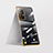 Transparent Crystal Hard Case Back Cover H01 for Xiaomi Mi 12X 5G Gold