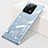 Transparent Crystal Hard Case Back Cover H01 for Xiaomi Mi 13 5G Blue