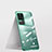 Transparent Crystal Hard Case Back Cover H01 for Xiaomi Redmi K50 5G Green