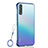 Transparent Crystal Hard Case Back Cover H02 for Huawei P smart S