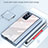 Transparent Crystal Hard Case Back Cover H02 for Oppo Find N 5G