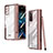 Transparent Crystal Hard Case Back Cover H02 for Oppo Find N 5G