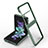 Transparent Crystal Hard Case Back Cover H02 for Samsung Galaxy Z Flip4 5G