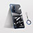 Transparent Crystal Hard Case Back Cover H02 for Xiaomi Mi 12S 5G Blue