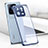 Transparent Crystal Hard Case Back Cover H02 for Xiaomi Mi 13 Pro 5G Blue